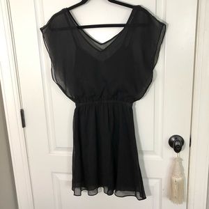 Express Sheer Slip-Dress